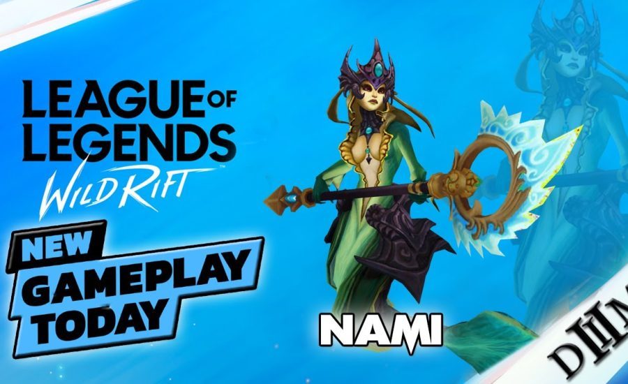 Gameplay League of Legends Wild Rift : "Nami" Full Game #41