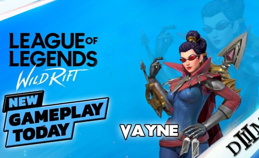 Gameplay League of Legends Wild Rift : "Vayne" Full Game #15