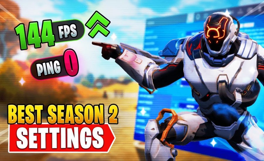 Get BETTER FPS And THE LOWEST PING With These Secret Settings - Fortnite Chapter 3 Season 2
