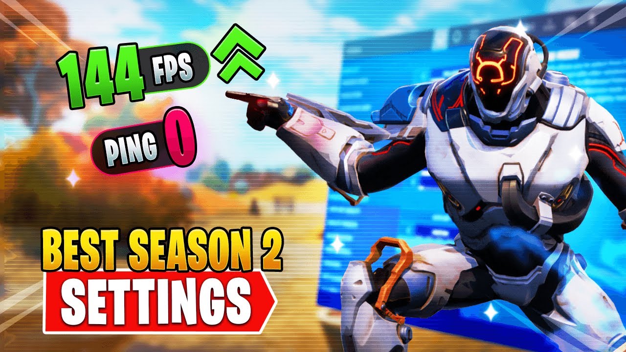 Get BETTER FPS And THE LOWEST PING With These Secret Settings - Fortnite Chapter 3 Season 2