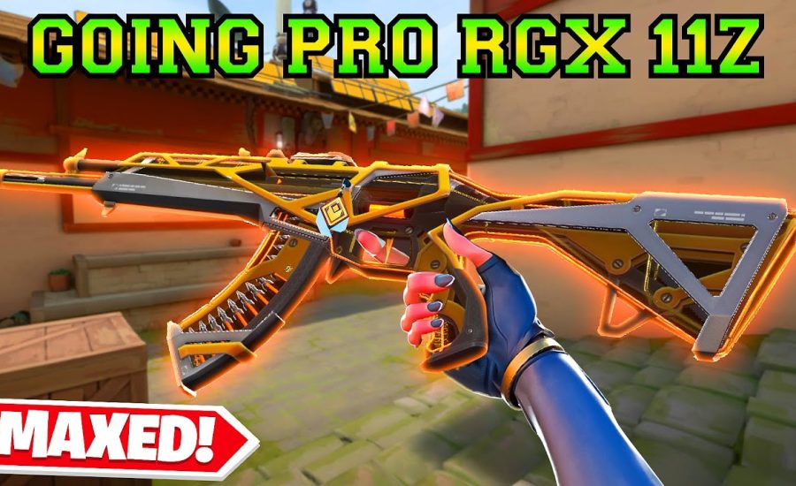 Going PRO w/ the *NeW* RGX 11Z Skins - Valorant