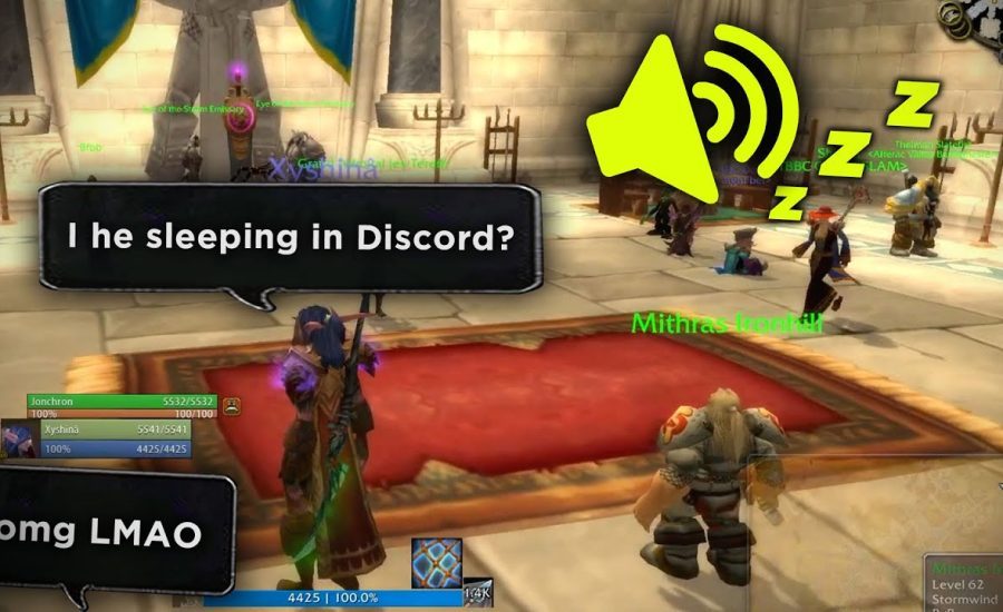 Guy falls asleep in Discord during PvP - WoW TBC: Pre-patch (Part 3/4)