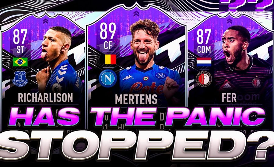 HAS THE PANIC STOPPED? FUT PLAYER DAYS MARKET & MORE WHAT IF UPGRADES TODAY! FIFA 21 Ultimate Team