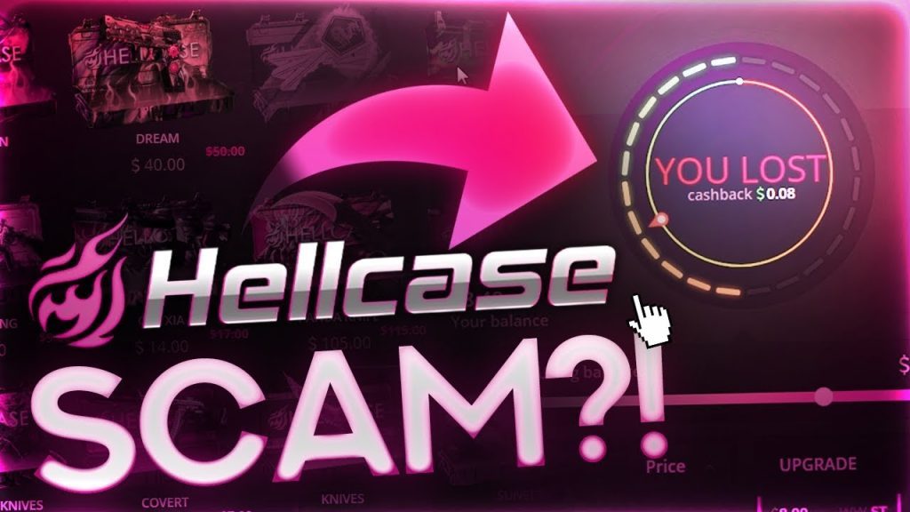 HELLCASE IS A SCAM?! (PROOF)