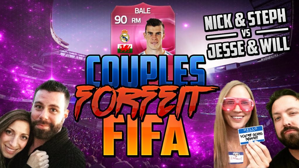 HILARIOUS COUPLES FORFEIT FIFA vs FANGS and DOOBIE - SOMEONE GETS WAXED!!! FIFA 15 Ultimate Team