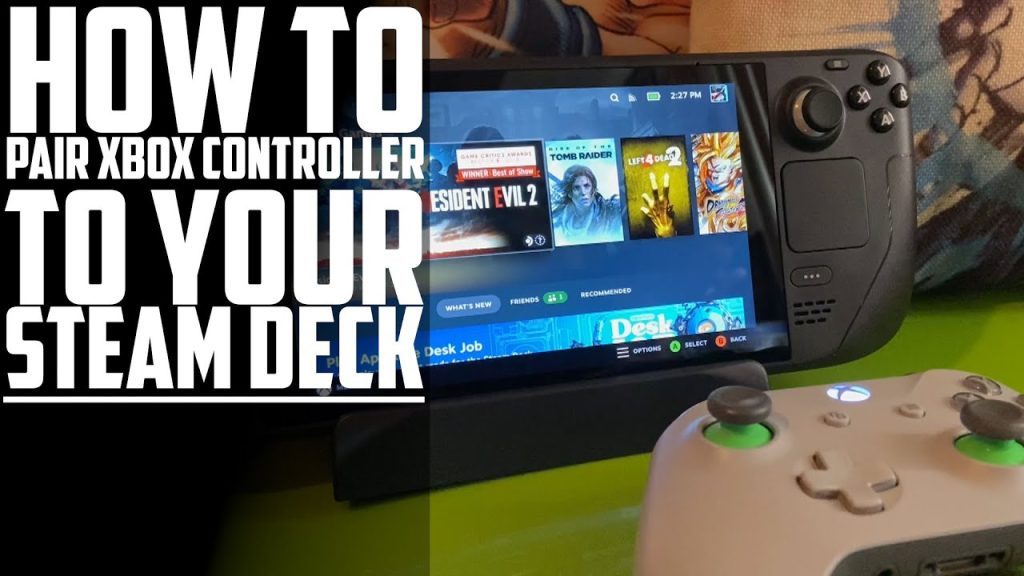 HOW TO CONNECT XBOX ONE CONTROLLER TO STEAM DECK