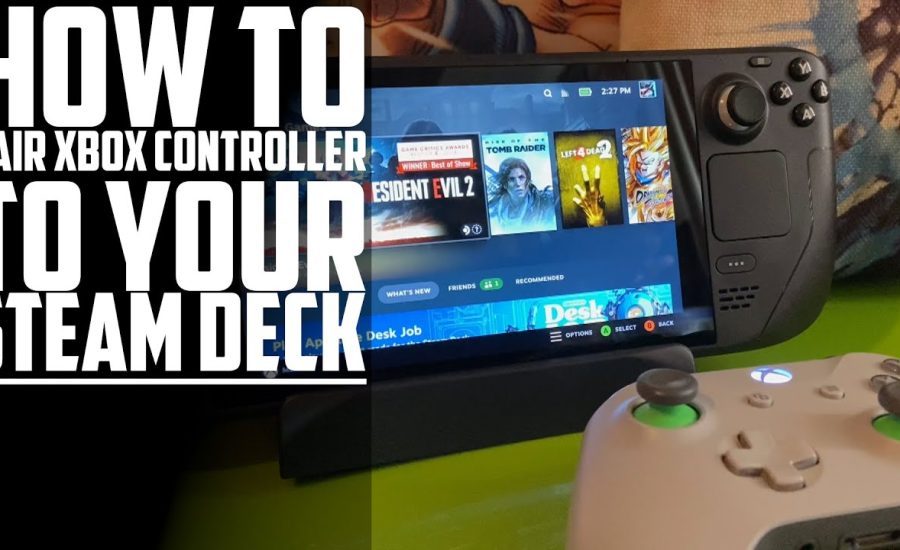 HOW TO CONNECT XBOX ONE CONTROLLER TO STEAM DECK
