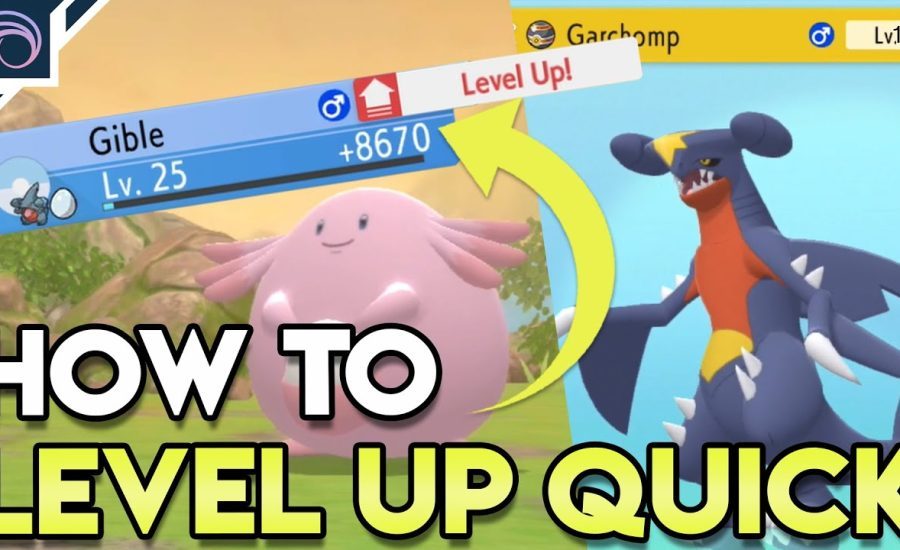 HOW TO EASILY LEVEL UP YOUR POKEMON in Brilliant Diamond and Shining Pearl
