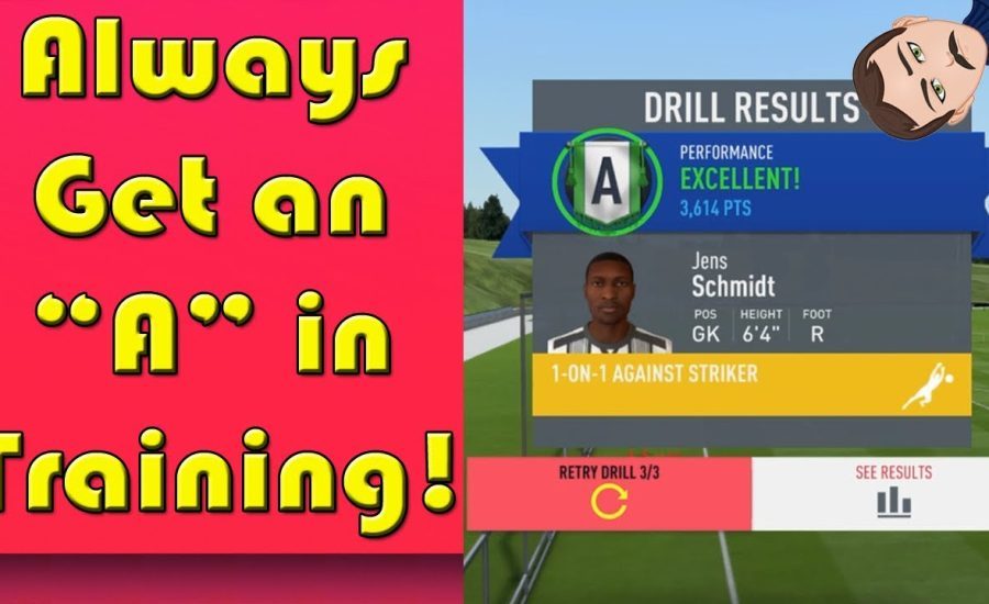HOW TO GET AN "A" ON 1-ON-1 GK TRAINING! FIFA 20 - Career Mode Training and Fast Growth!