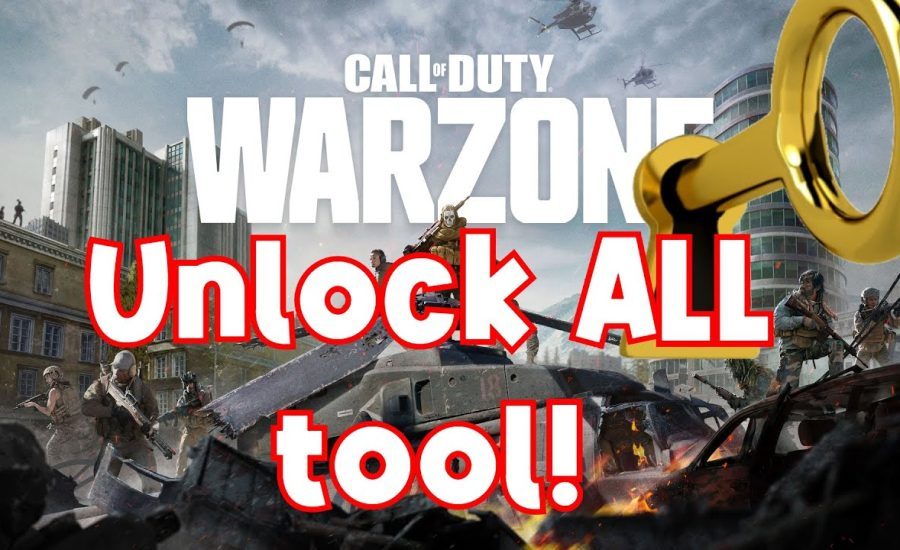 HOW TO GET EVERYTHING ON WARZONE FOR FREE | UNLOCK TOOL #shorts