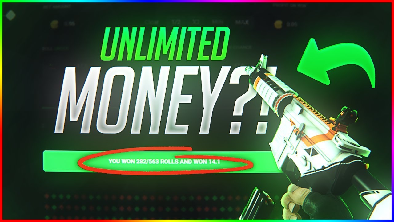 HOW TO GET UNLIMITED FREE MONEY IN CS:GO GAMBLING?!