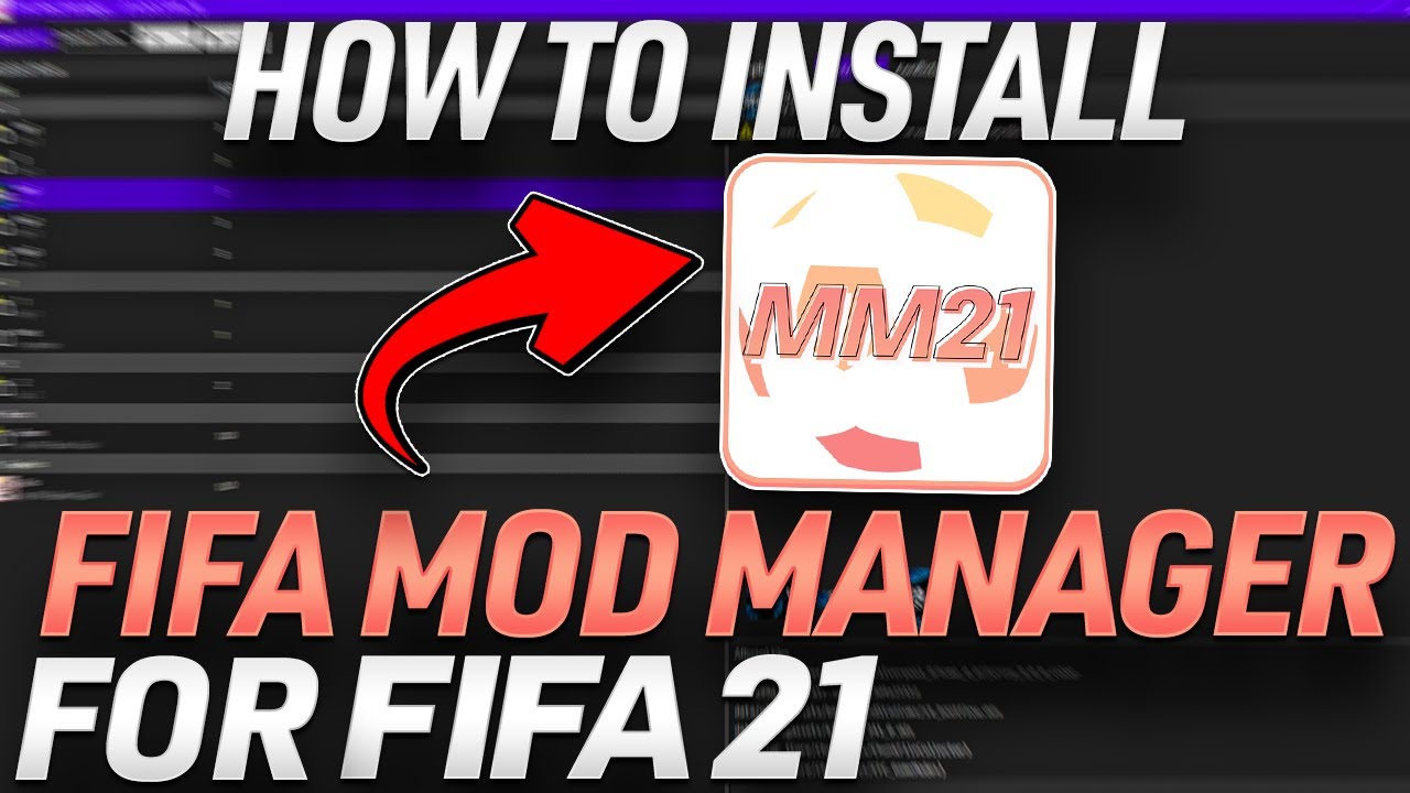 HOW TO INSTALL THE FIFA 21 MOD MANAGER! (USE MODS!)