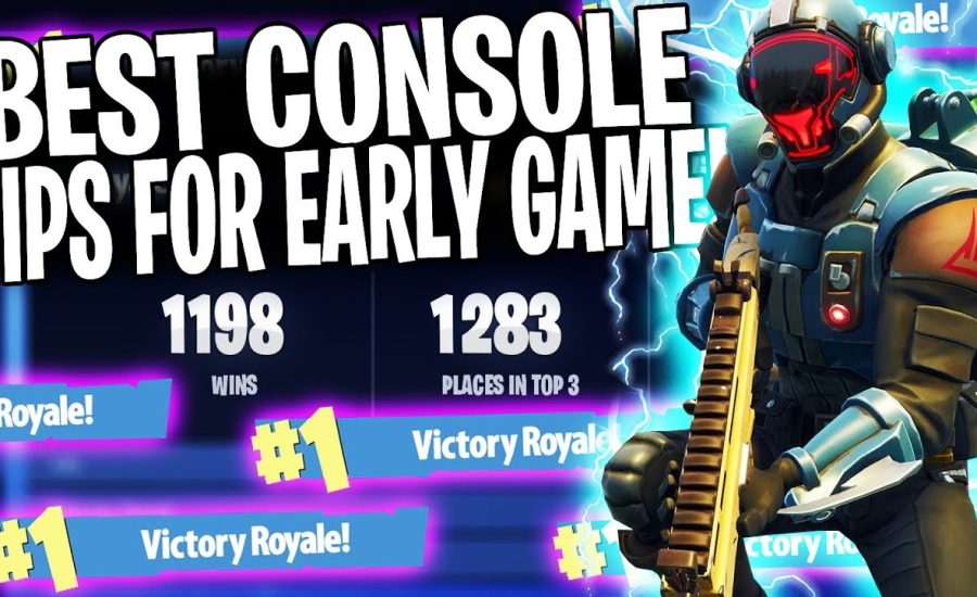 HOW TO SURVIVE EARLY GAME IN FORTNITE! | "Fortnite Solo Tips & Tricks To Win More"