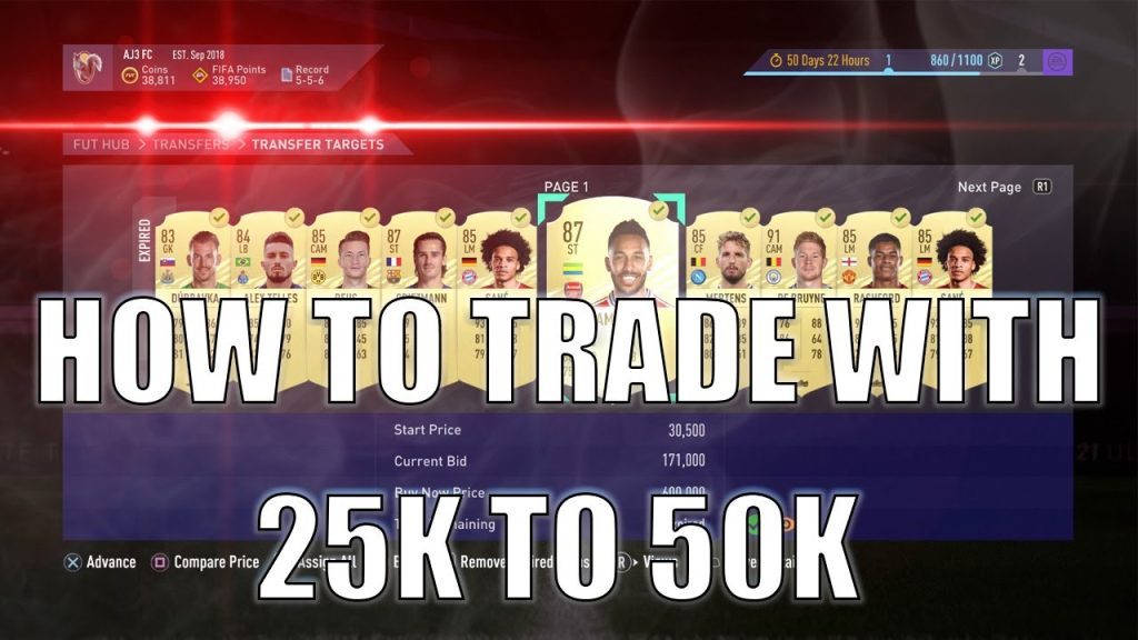 HOW TO TRADE WITH 25K - 50K ON FIFA 21!! - GOOD BPL SNIPING FILTER!! TRADING TIPS!