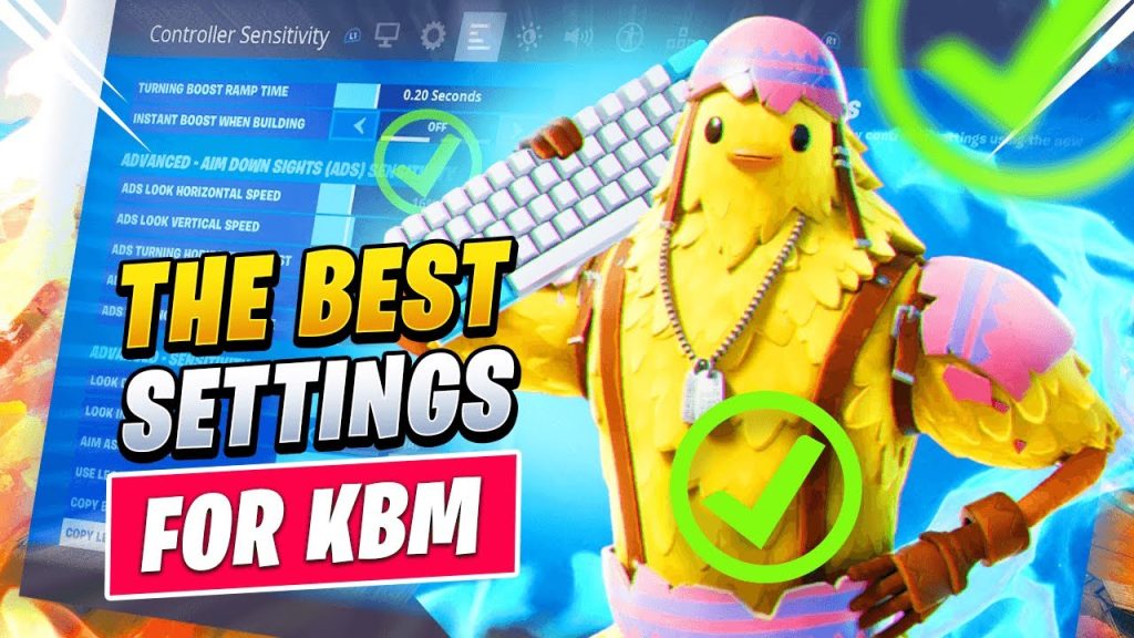 HOW to Find The BEST Keyboard & Mouse Keybinds, Sensitivity & Settings  - Fortnite Tips & Tricks