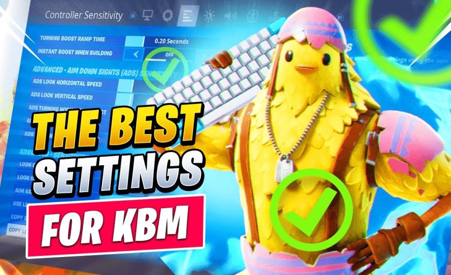 HOW to Find The BEST Keyboard & Mouse Keybinds, Sensitivity & Settings  - Fortnite Tips & Tricks