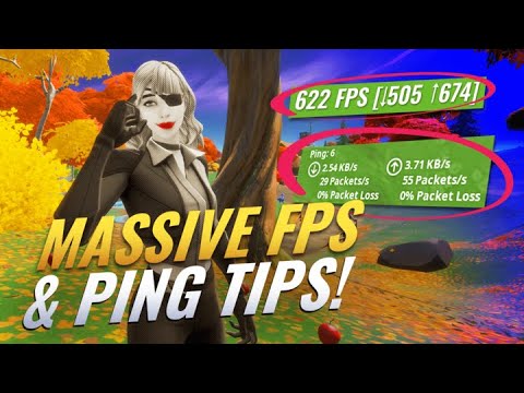 HUGE FPS & PING Guide: All New Methods To Lower Ping & Increase FPS in Fortnite!