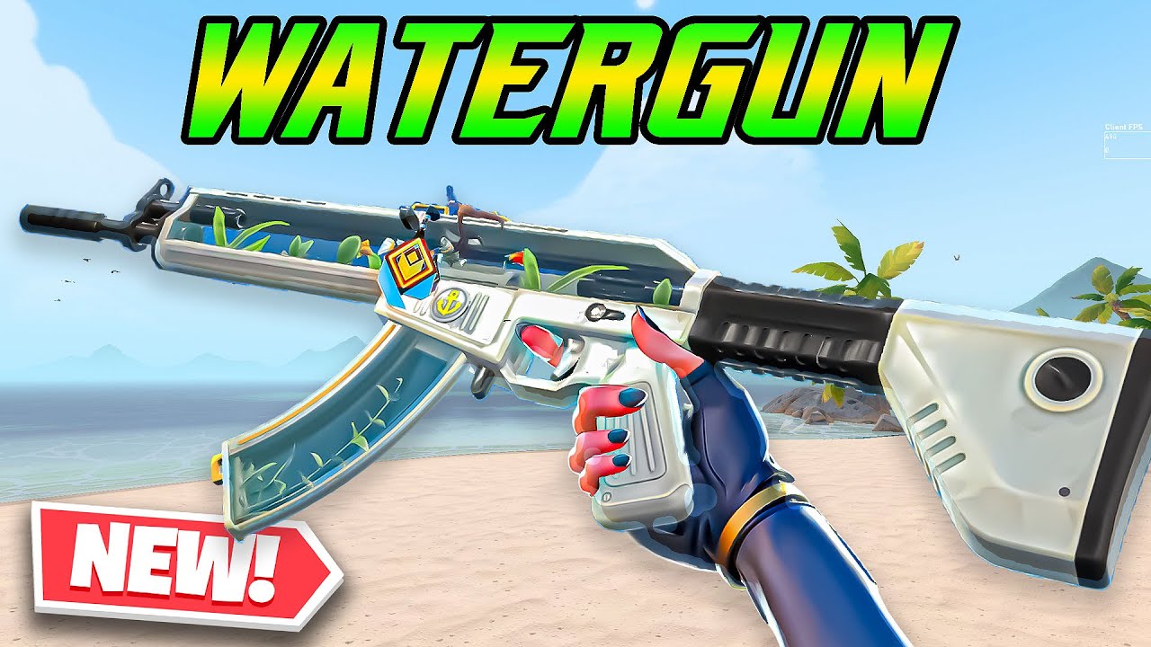 HYDRATING MY AiM w/ *NEW NEPTUNE Vandal* - Valorant