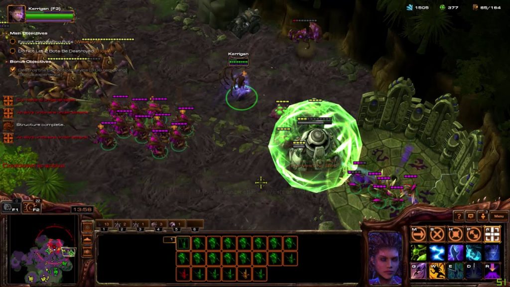 *Happy 8th Anniversary StarCraft 2* - Mist Opportunities Brutal with Mass Omega Worm Kerrigan