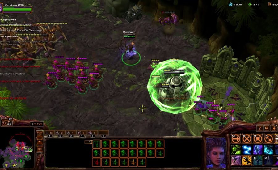 *Happy 8th Anniversary StarCraft 2* - Mist Opportunities Brutal with Mass Omega Worm Kerrigan