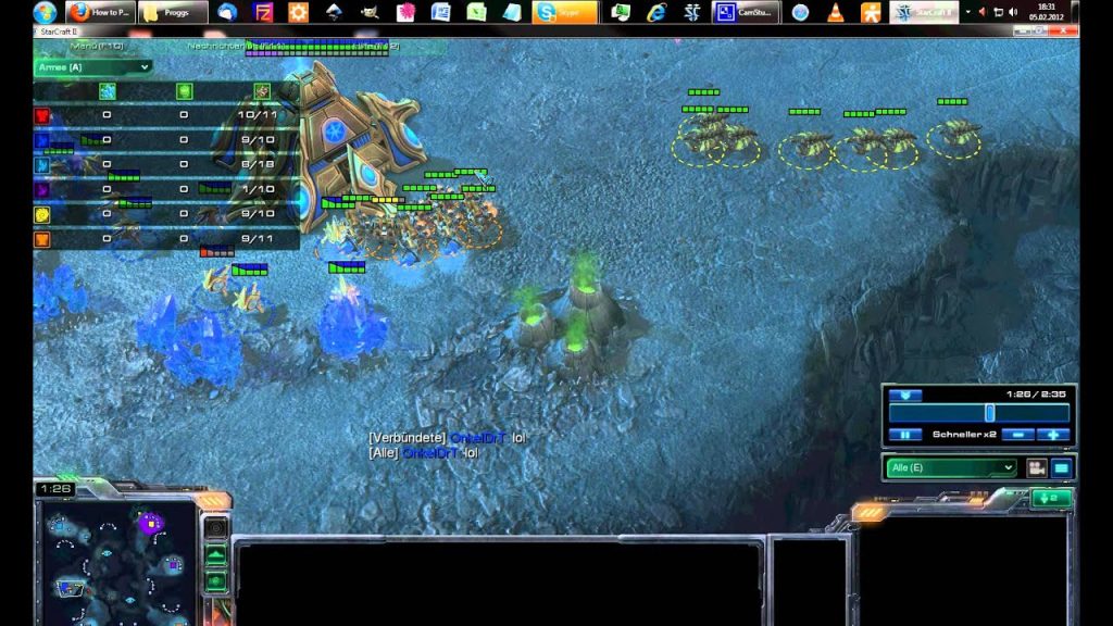 Have to see that funny drone rush 3v3 Starcraft 2 SC2 Replay. Protoss Terra Zerg rush with drones.