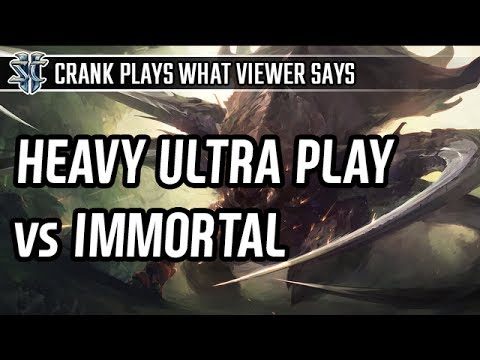 Heavy Ultralisk play vs Immortal in Zerg vs Protoss l StarCraft 2: Legacy of the Void l Crank