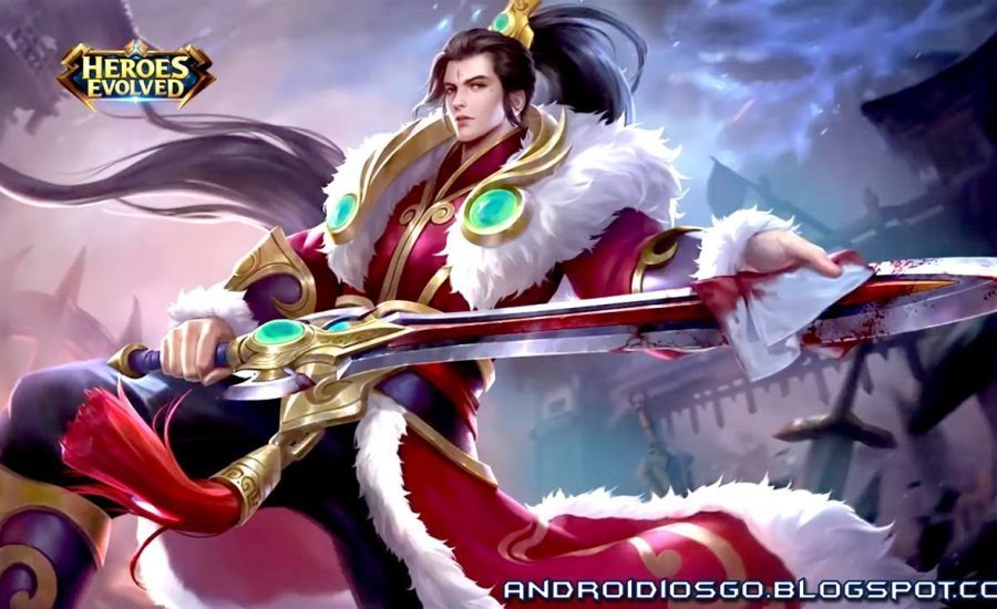 Heroes Evolved: New Skin - Estrath Robed Swordsman Gameplay Android/iOS