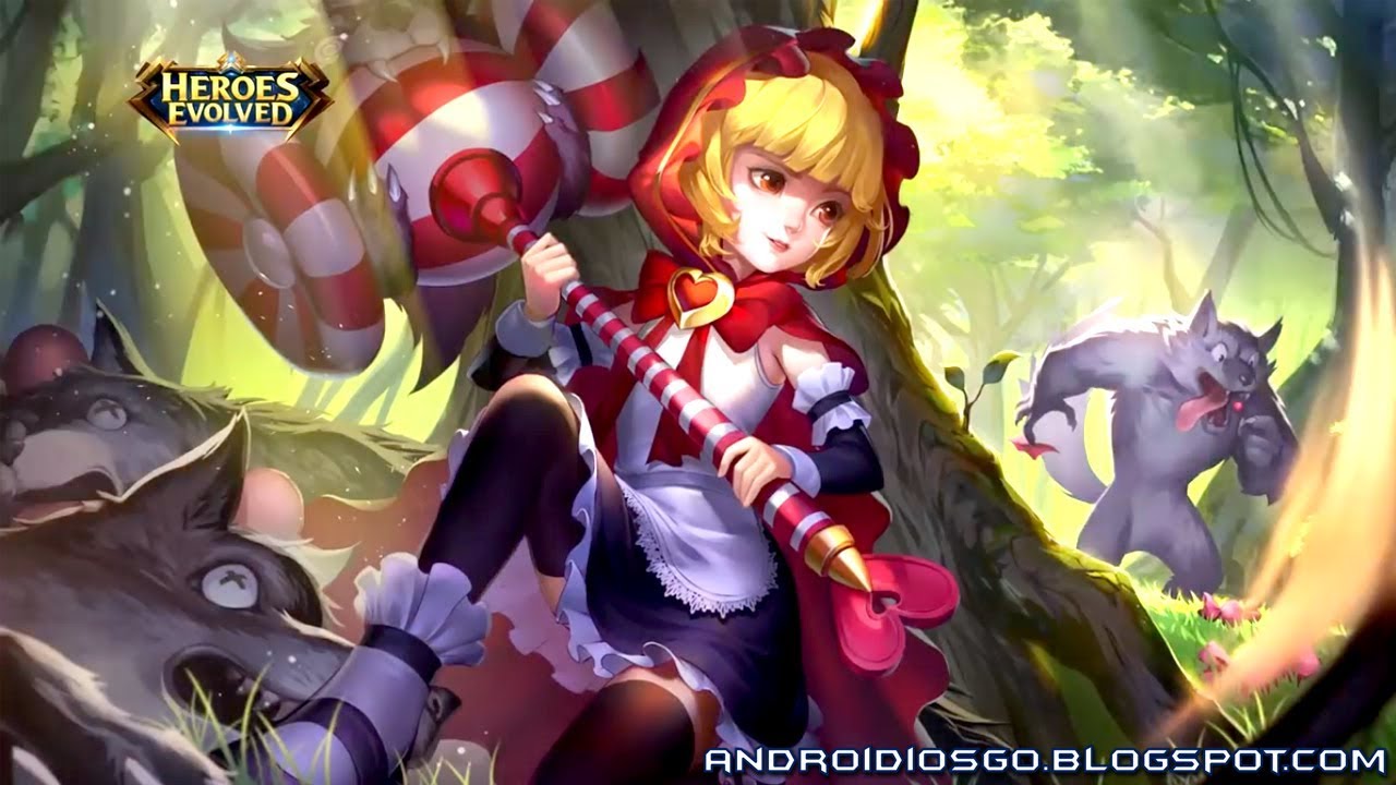 Heroes Evolved: New Skin - Lil Red Hood Wendy Gameplay Android/iOS