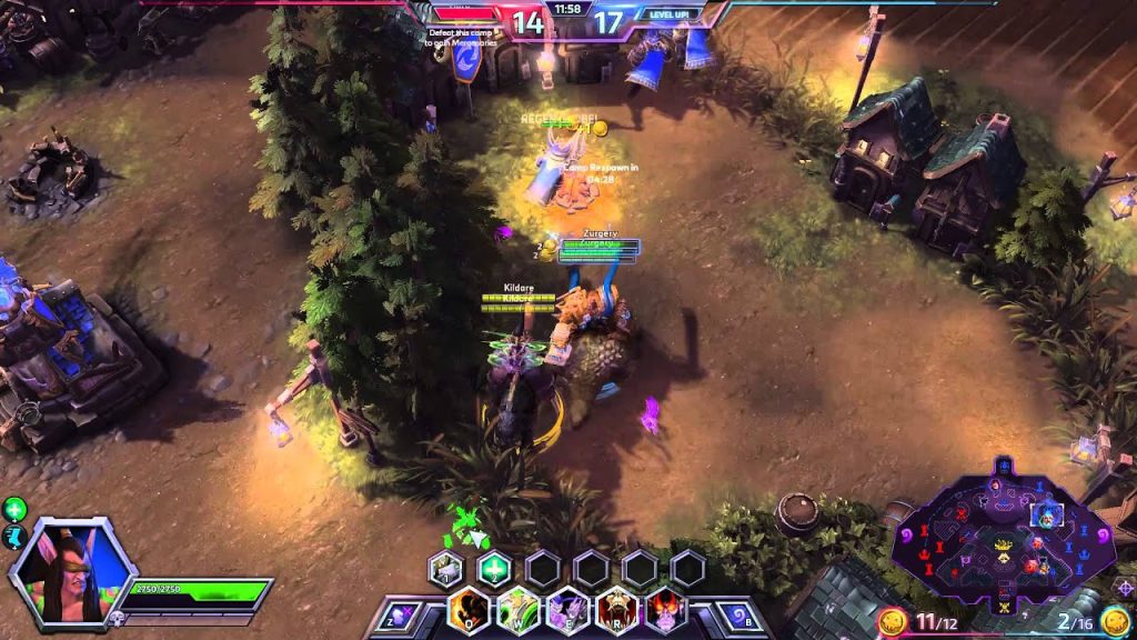 Heroes of the Storm Gameplay - Illidan Commentary #5