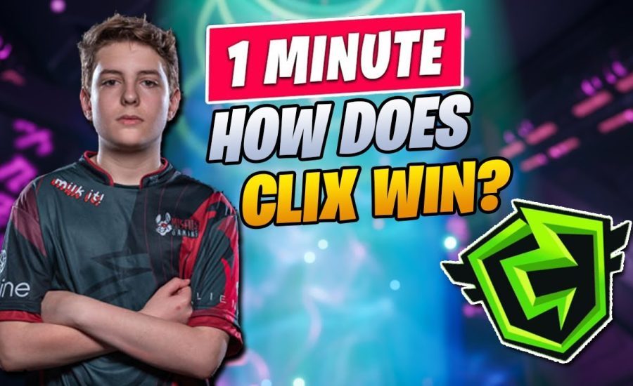 How Does CLIX ALWAYS COME OUT ON TOP In Fortnite Battle Royale (Fortnite VoD Review #Shorts)