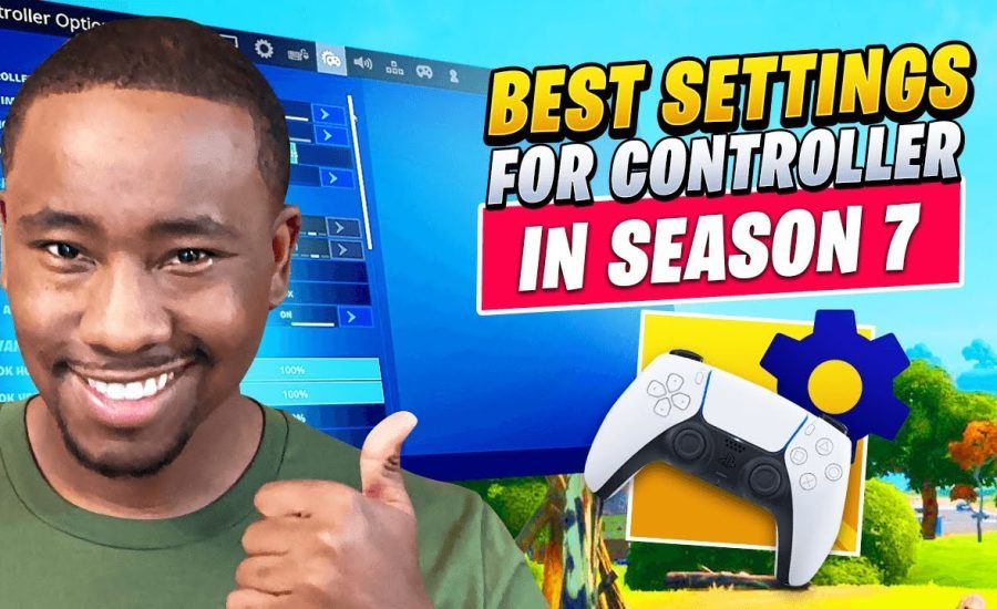 How To Find The BEST Controller Sensitivity, Keybinds & Deadzones in Fortnite Season 7!