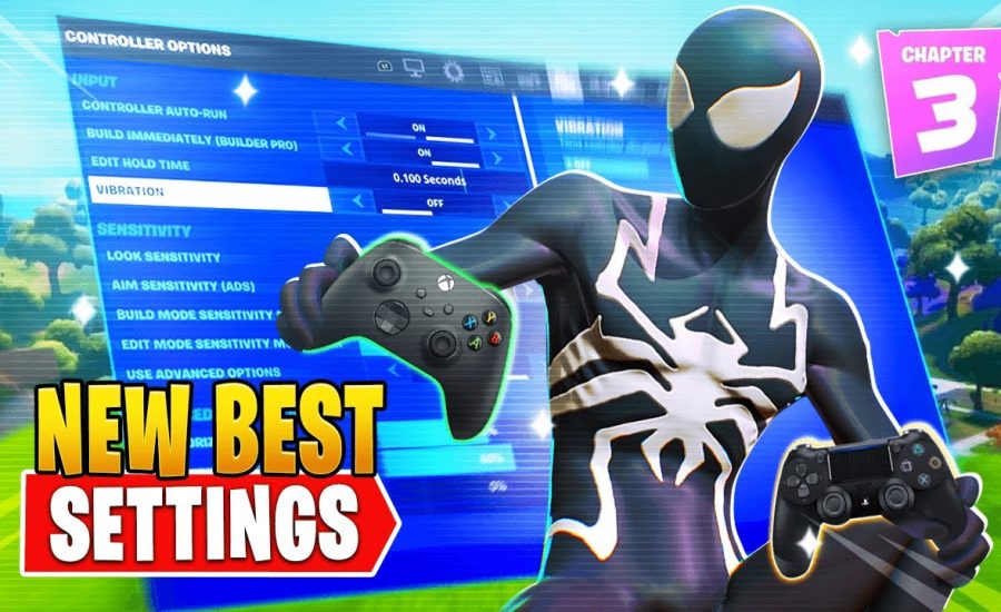 How To Find the BEST NEW Controller Settings, Sensitivity & Deadzones In Fortnite Chapter 3 Season 1