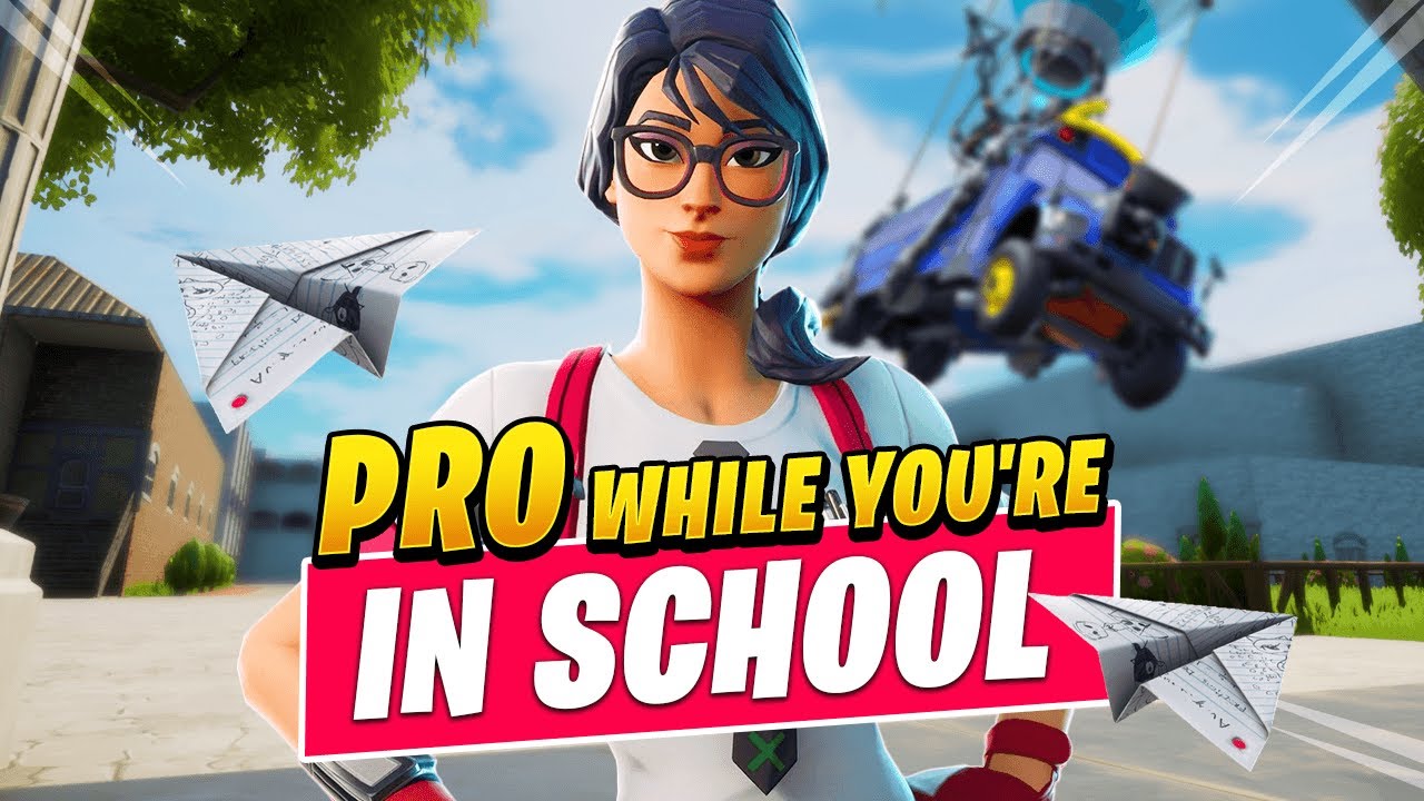 How To GO PRO In Fortnite While YOU'RE STILL IN SCHOOL! (Fortnite Tips & Tricks)