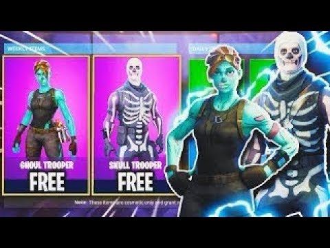How To Get FREE SKULL TROOPER ACCOUNT In FORTNITE! FREE SKULL TROOPER ACCOUNT!*WORKING October 2018*