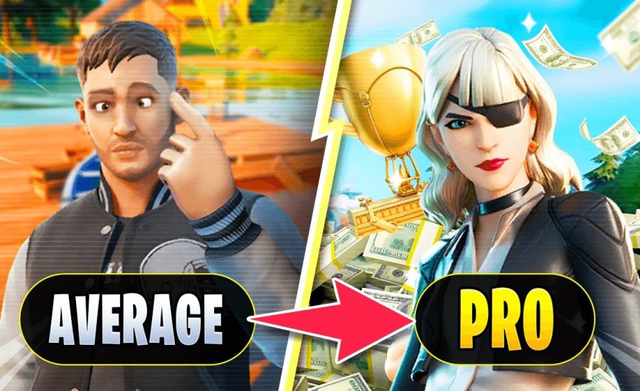 How To Go From Average To PRO REALLY FAST in Fortnite Battle Royale!