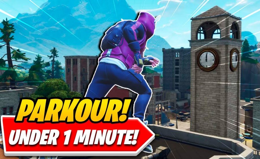 How To PARKOUR And TACTICAL SPRINT In Fortnite Battle Royale Chapter 3 Season 2 #Short