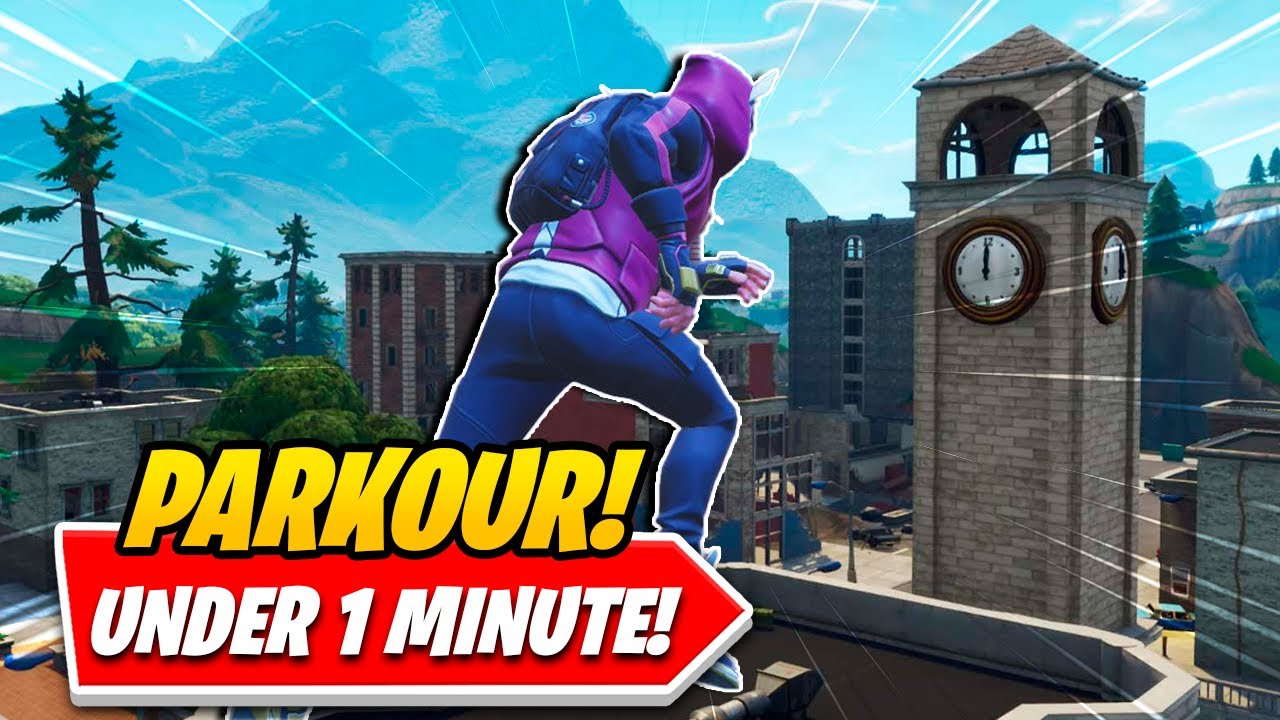 How To PARKOUR And TACTICAL SPRINT In Fortnite Battle Royale Chapter 3 Season 2 #Short