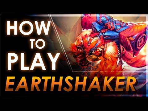 How To Play: EARTHSHAKER | Dota 2 BEGINNERS GUIDE