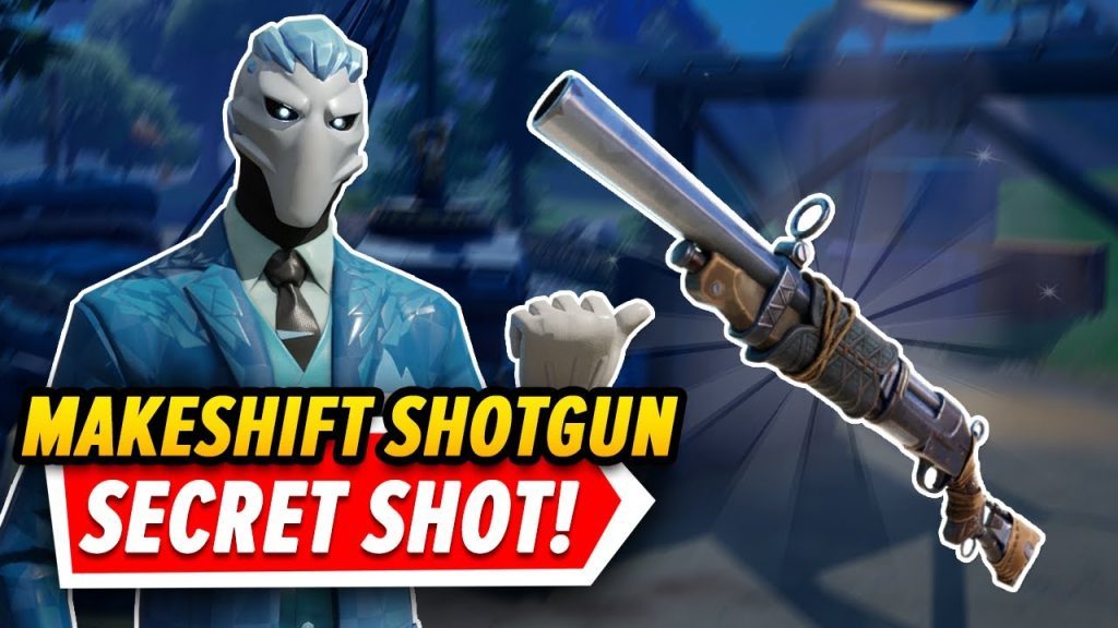 How To Use The SECRET FOURTH SHOT With The Makeshift Shotgun (Fortnite Tips & Tricks #Shorts)