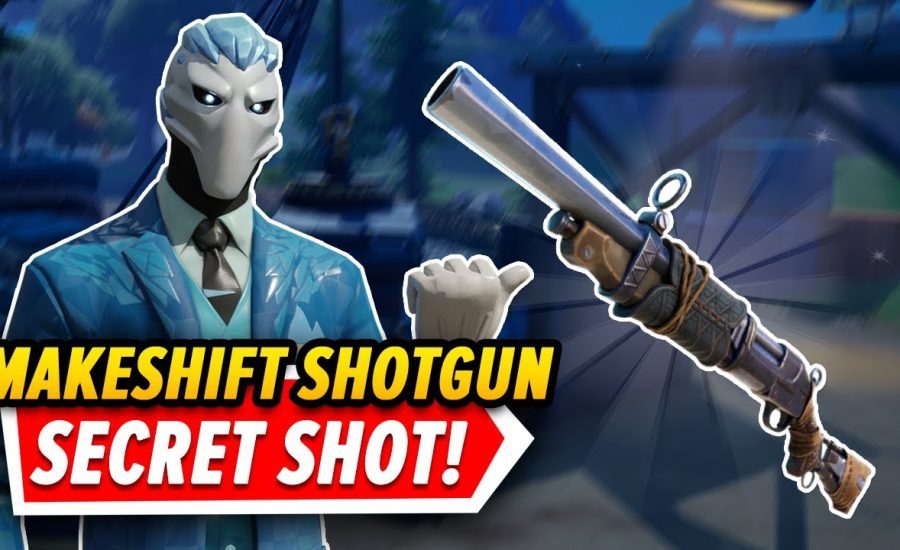 How To Use The SECRET FOURTH SHOT With The Makeshift Shotgun (Fortnite Tips & Tricks #Shorts)