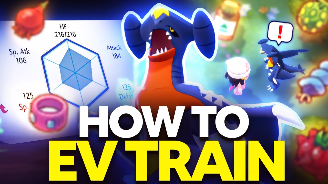 How to EV Train in Pokemon Brilliant Diamond and Shining Pearl - EV Training Guide