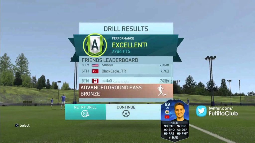 How to FIFA16 GROUND PASS TRAINING TUTORIAL (ENGLISH)