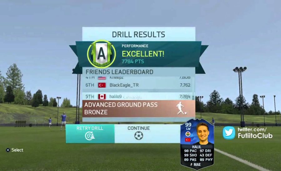 How to FIFA16 GROUND PASS TRAINING TUTORIAL (ENGLISH)