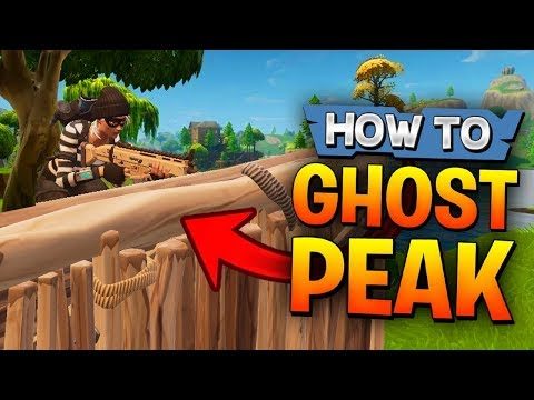 How to Ghost Peak in Fortnite (Like Faze Tfue) - Advanced Fortnite Tips