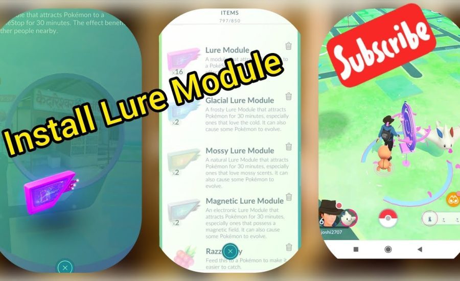 How to Install Lure module, Types of Lure module & Lure evolution #LureModule #Lure_Types