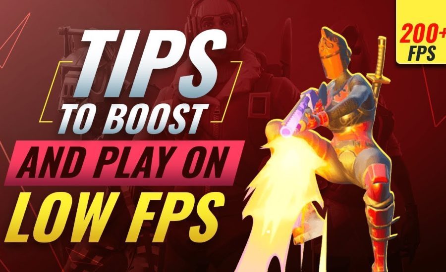 How to *PLAY* on Low FPS & Tips to BOOST FPS! - Fortnite Tips and Tricks