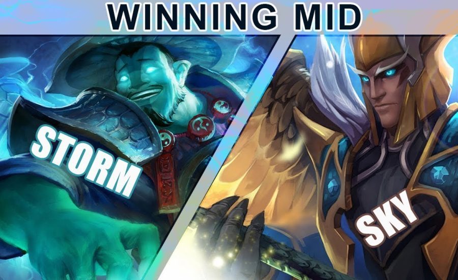 How to Win Mid: Storm Spirit versus Skywrath Mage | Dota 2 Guide