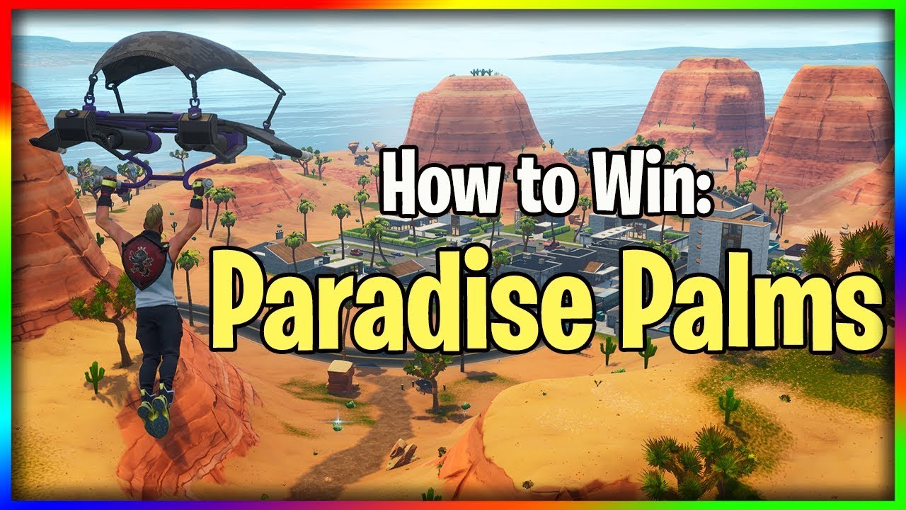 How to Win: Paradise Palms | Fortnite How to Win (PS4 Tips)