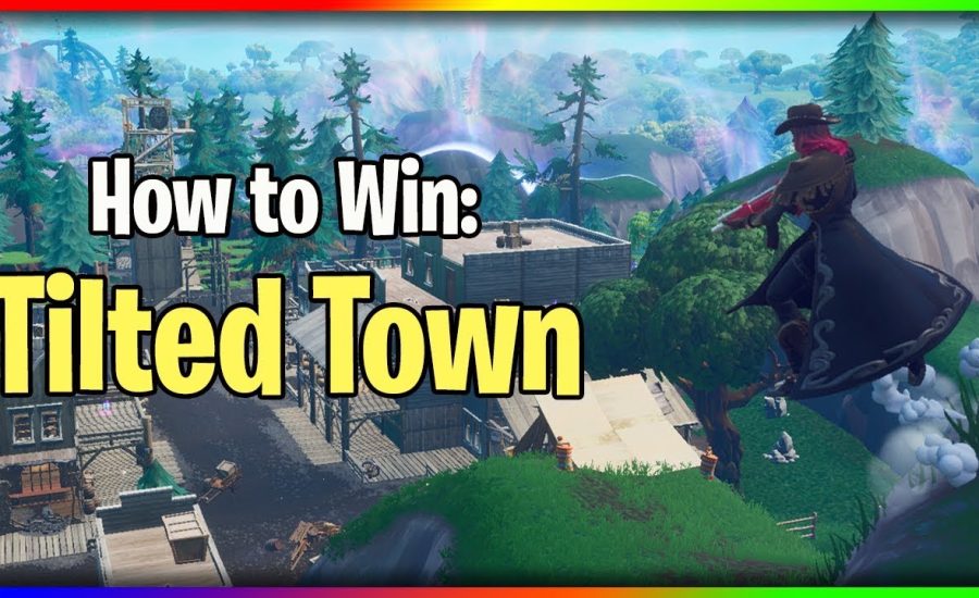 How to Win Tilted Town | Fortnite Season X How to Win PS4