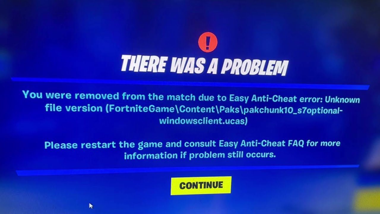 How to fix Easy Anti-Cheat ERROR (Fortnite Chapter 3, Season 2